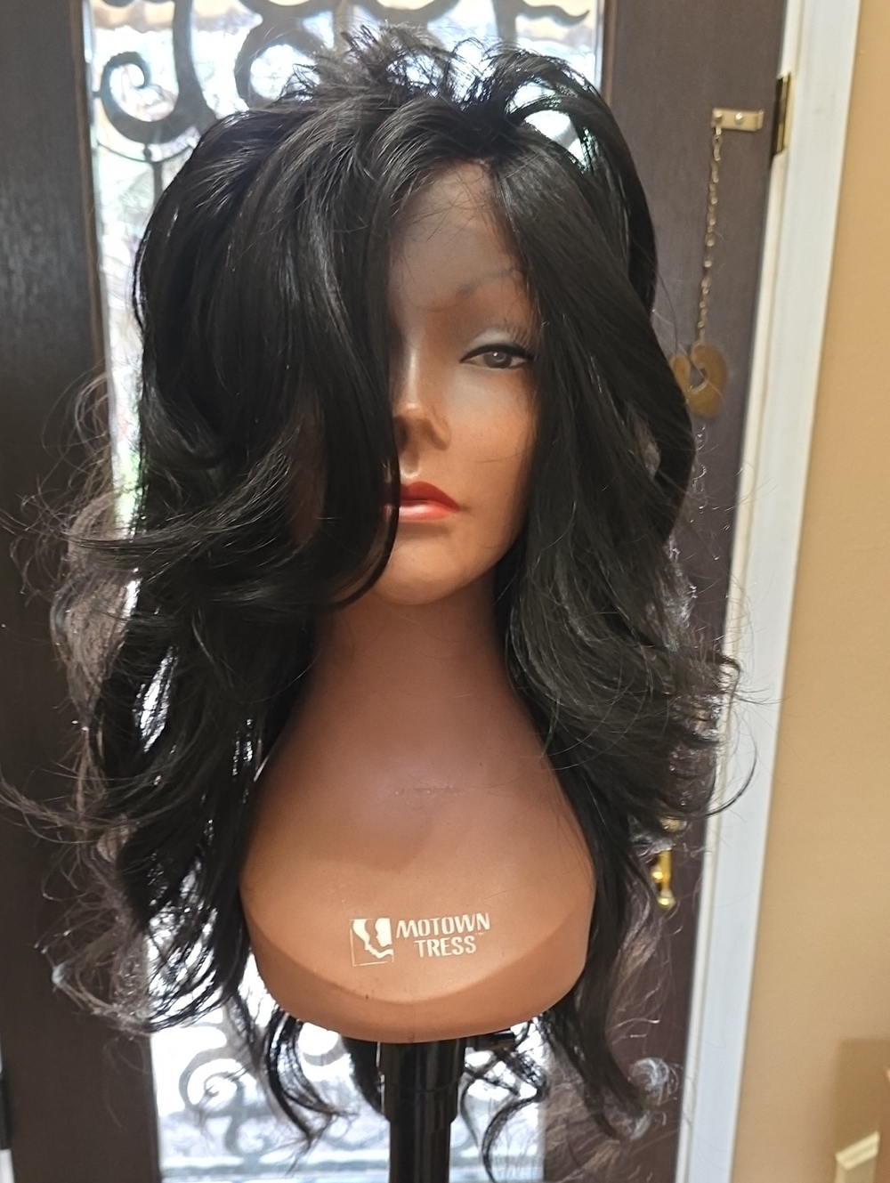 Layered Synthetic Long U-Part Wig